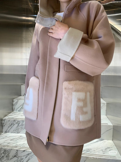 Fend 25fw hooded coat