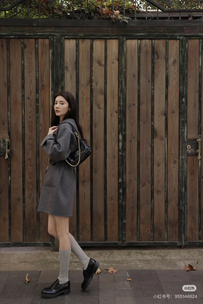 Pra 25fw jacquard coat