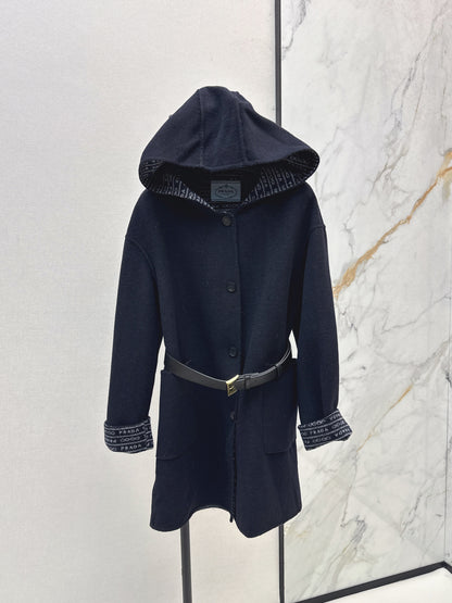 Pra 25fw jacquard coat