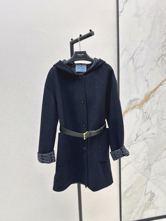 Pra 25fw jacquard coat