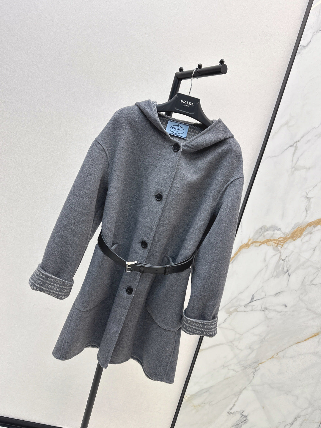 Pra 25fw jacquard coat