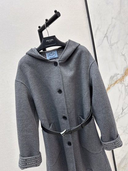 Pra 25fw jacquard coat