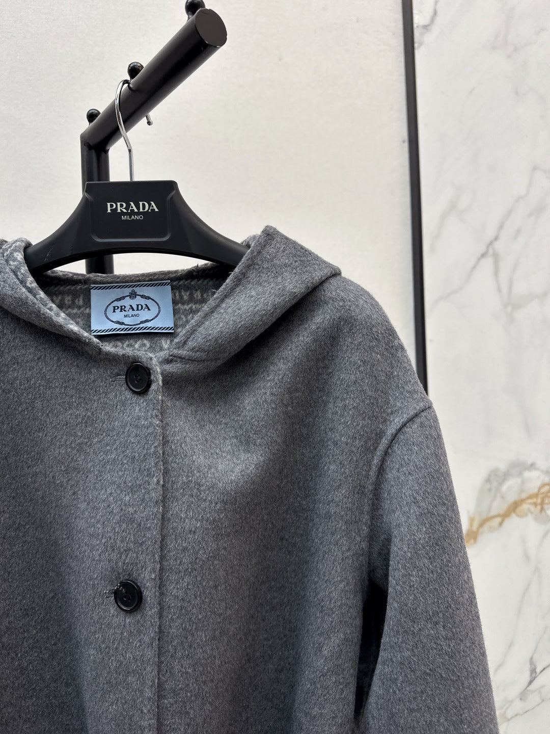 Pra 25fw jacquard coat
