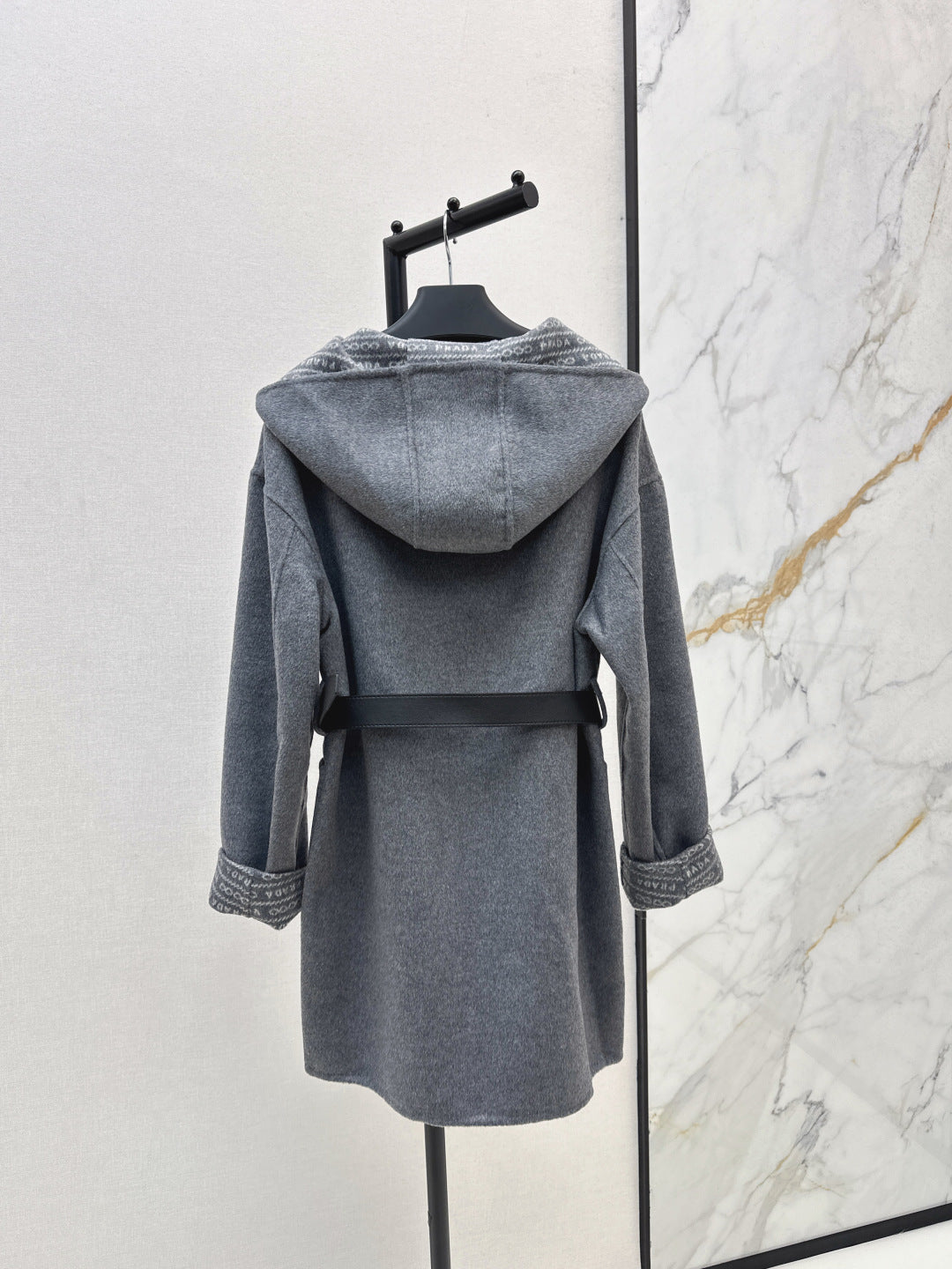 Pra 25fw jacquard coat