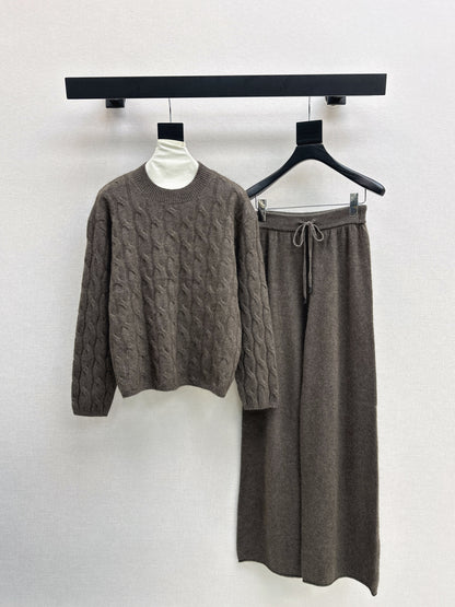 Loro 25fw knitted suit