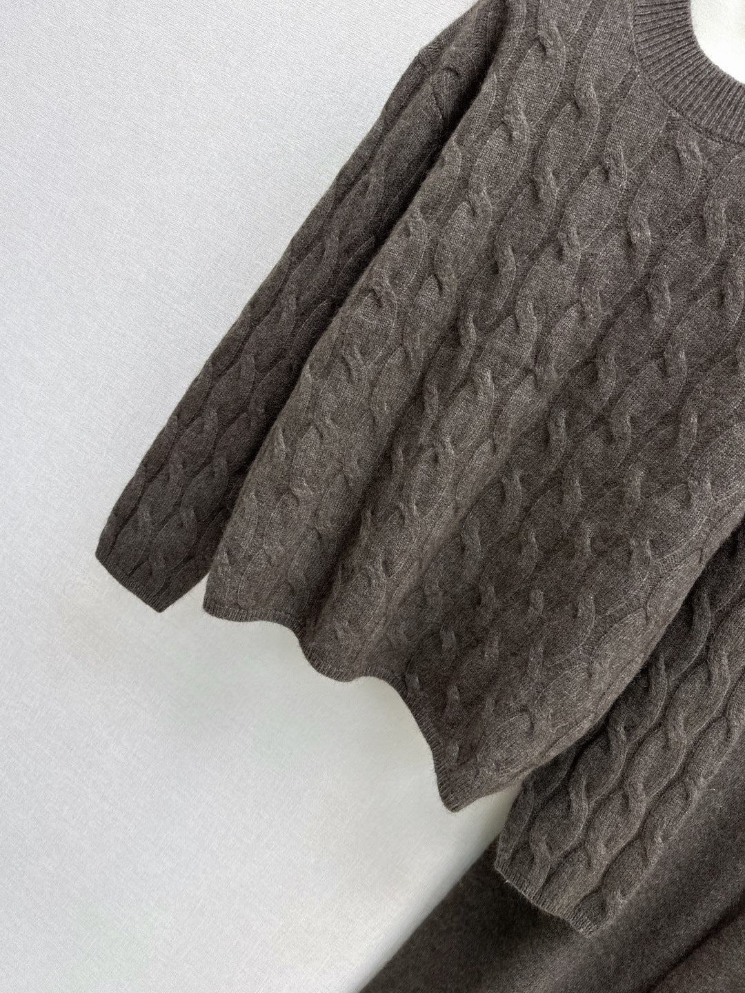 Loro 25fw knitted suit
