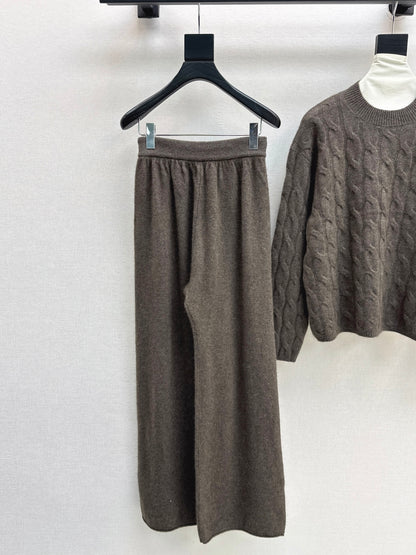 Loro 25fw knitted suit