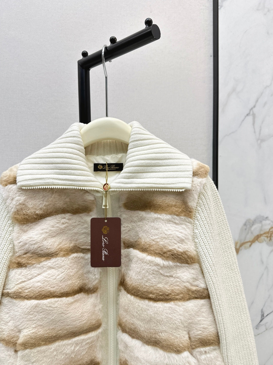 Loro 25fw patchwork jacket