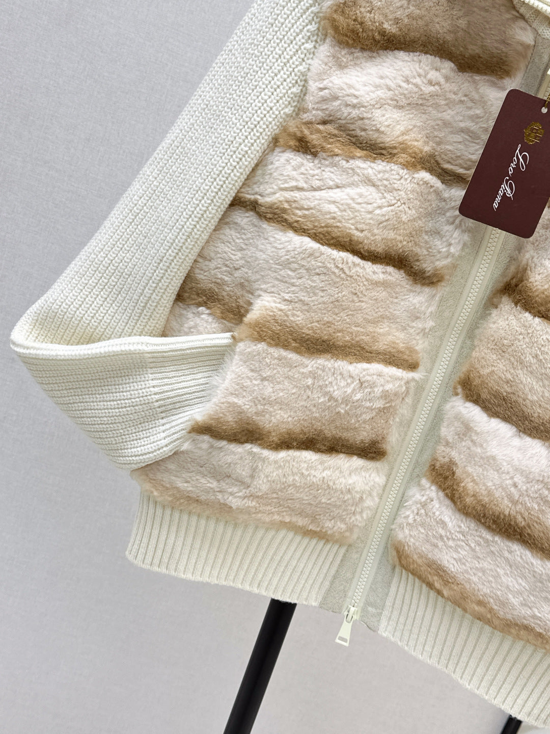 Loro 25fw patchwork jacket