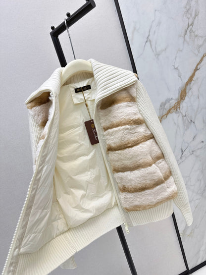 Loro 25fw patchwork jacket