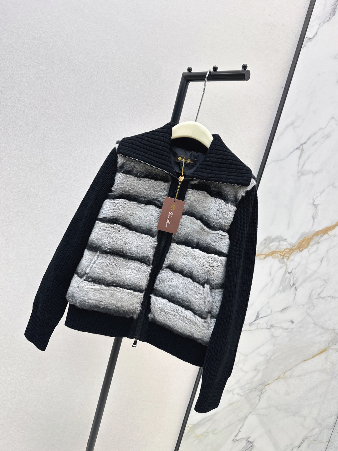 Loro 25fw patchwork jacket