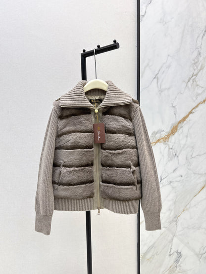 Loro 25fw patchwork jacket