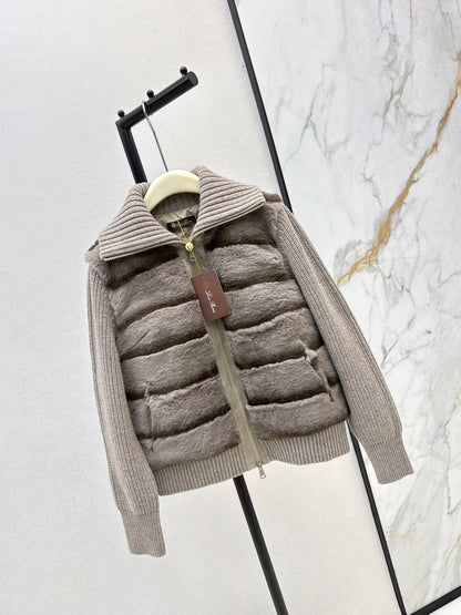 Loro 25fw patchwork jacket