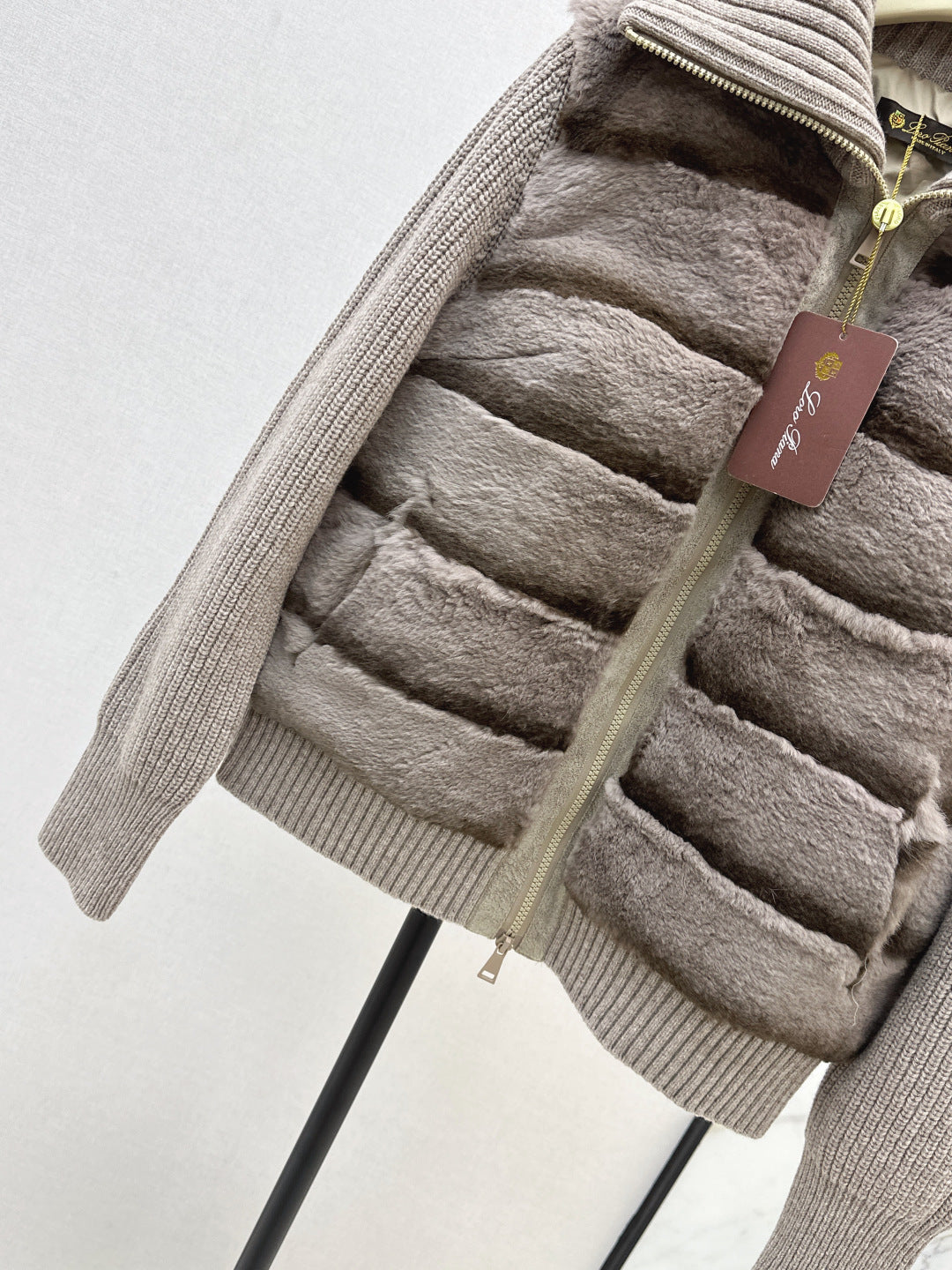 Loro 25fw patchwork jacket