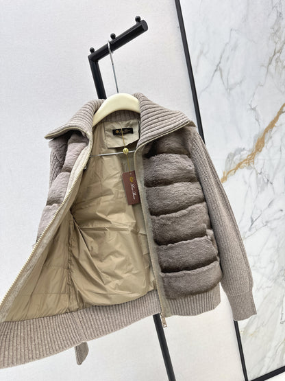 Loro 25fw patchwork jacket