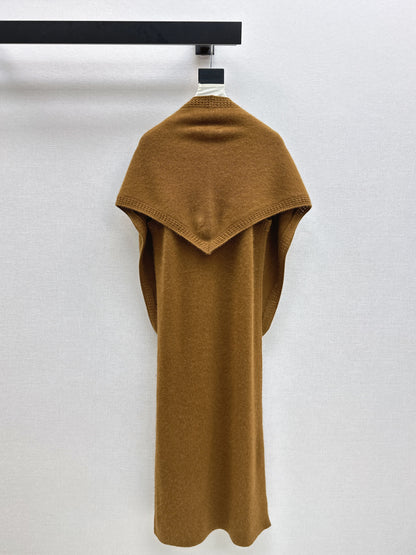 Loro 25fw dress cape set