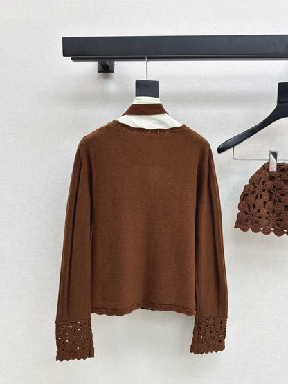 Chan 25fw cardigan hat set