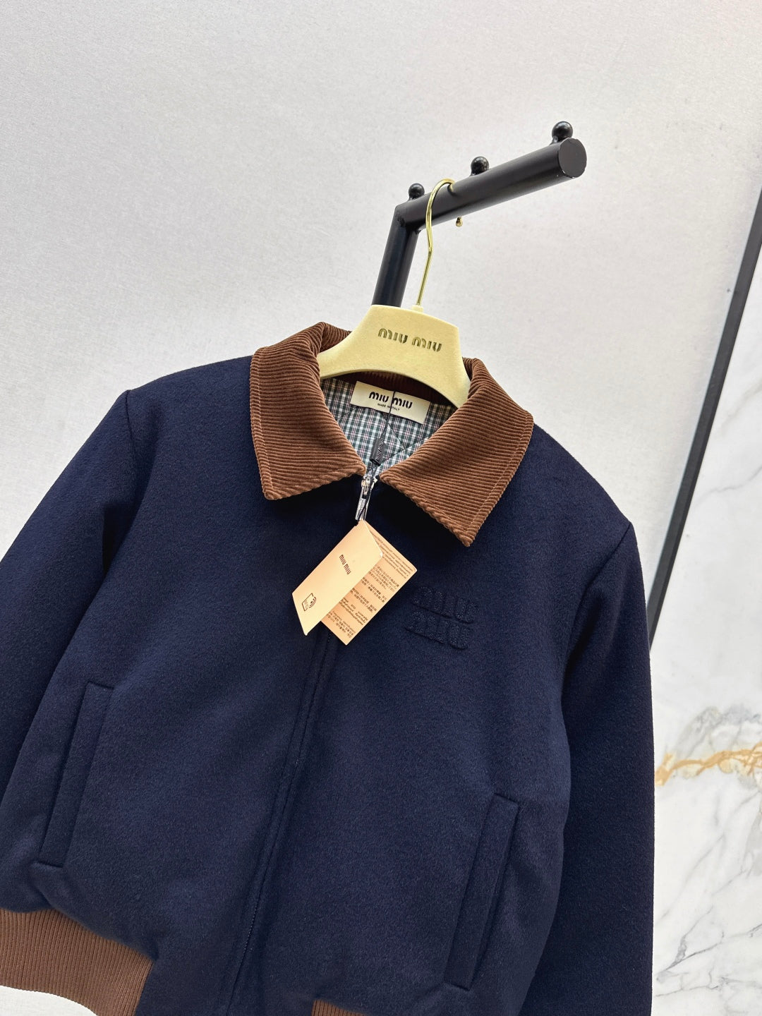 Miu 25fw lapel jacket