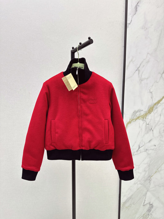 Miu 25fw woolen jacket