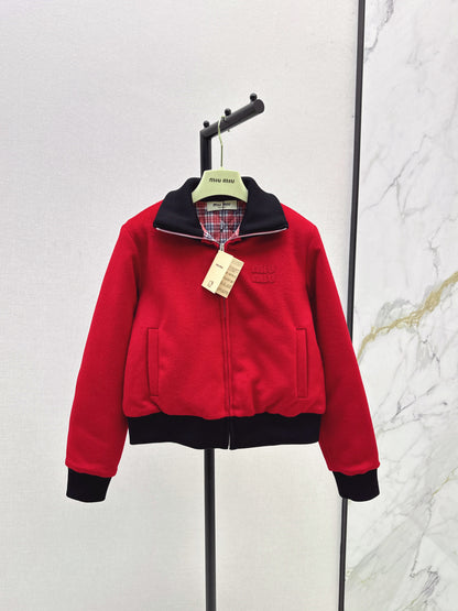 Miu 25fw woolen jacket