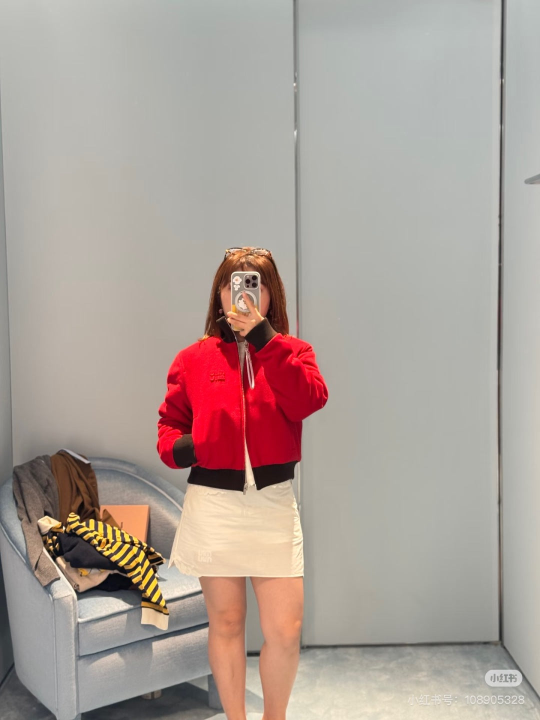 Miu 25fw woolen jacket