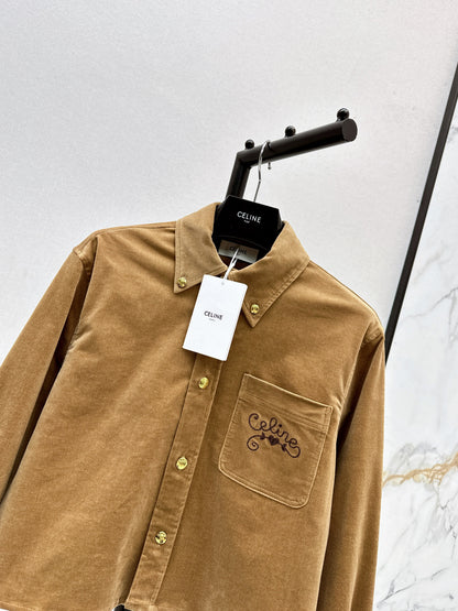 Celi 25fw corduroy shirt