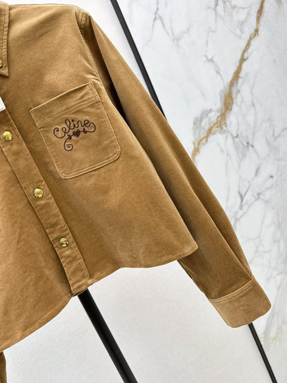 Celi 25fw corduroy shirt