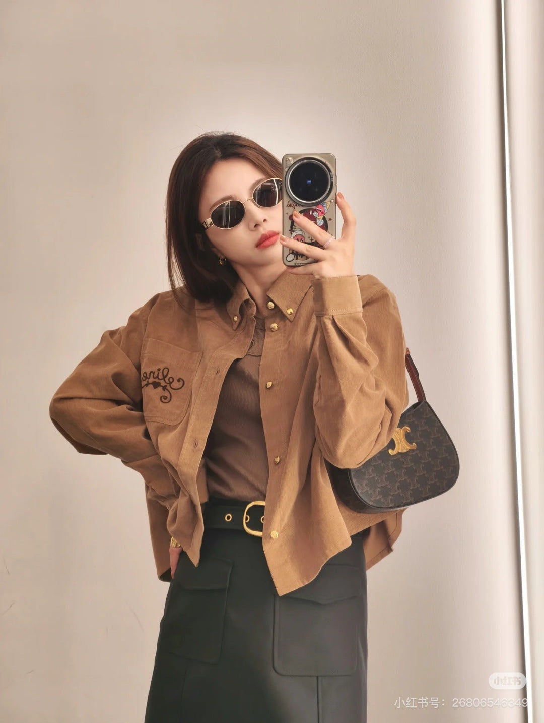 Celi 25fw corduroy shirt