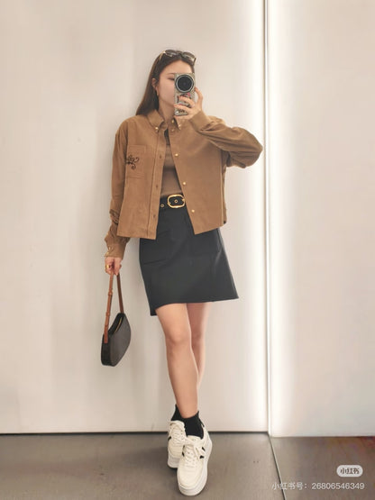 Celi 25fw corduroy shirt