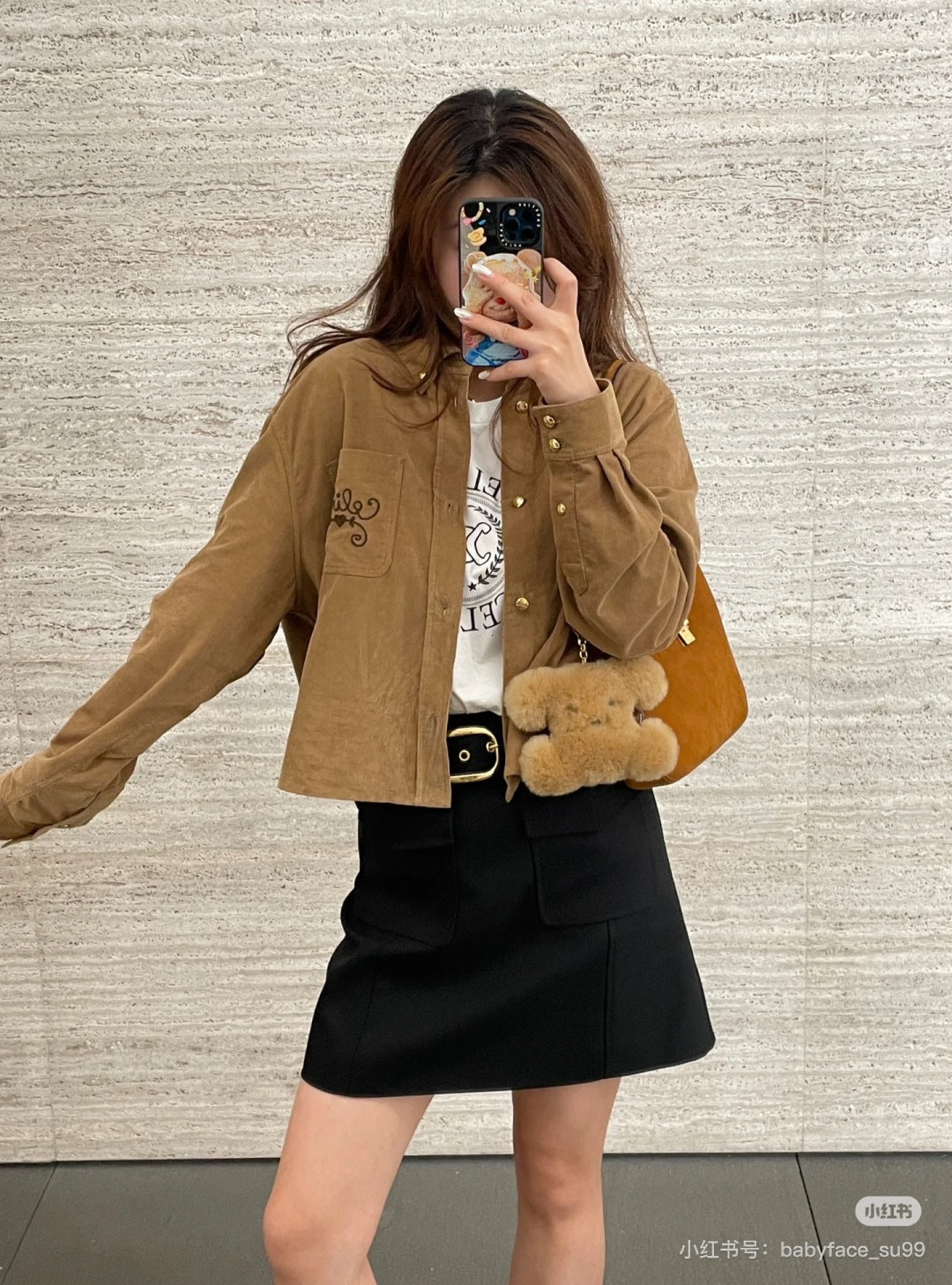 Celi 25fw corduroy shirt