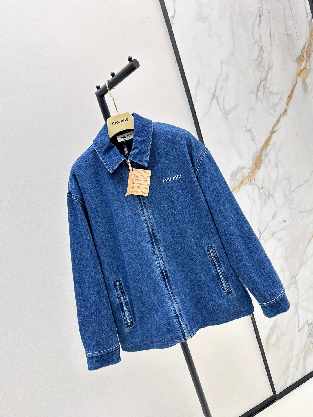 Miu 25fw denim jacket