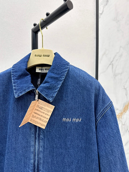 Miu 25fw denim jacket