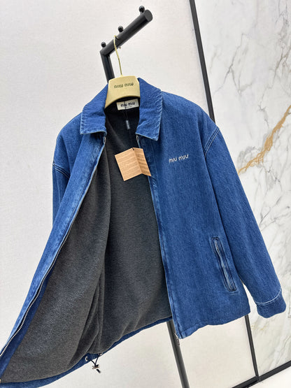 Miu 25fw denim jacket