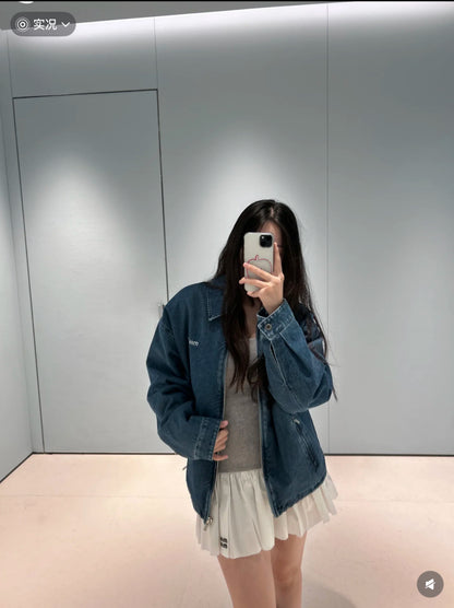 Miu 25fw denim jacket