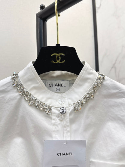 Chan 25fw Rhinestone Shirt