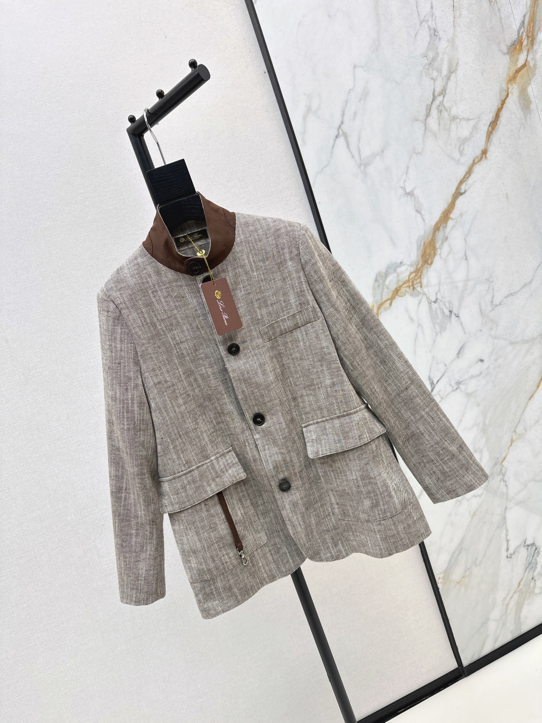 Loro 25fw Linen jacket
