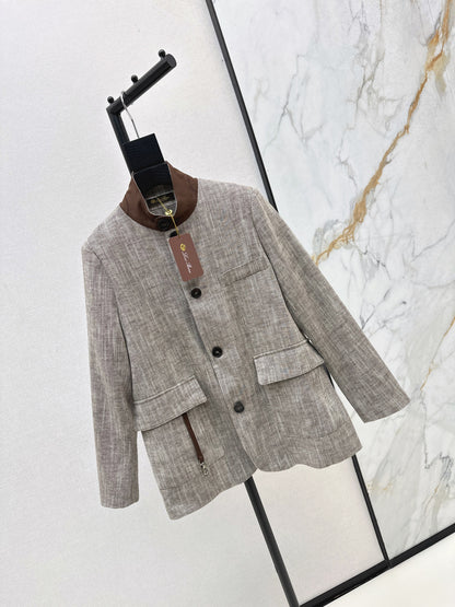 Loro 25fw Linen jacket