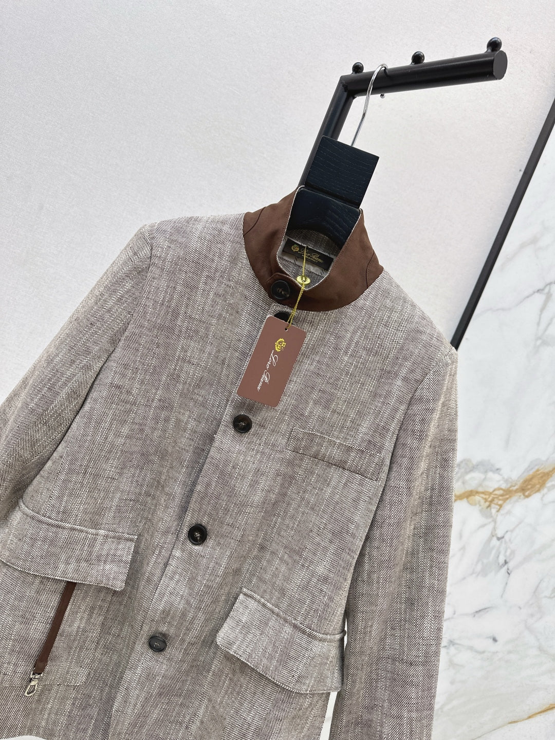 Loro 25fw Linen jacket