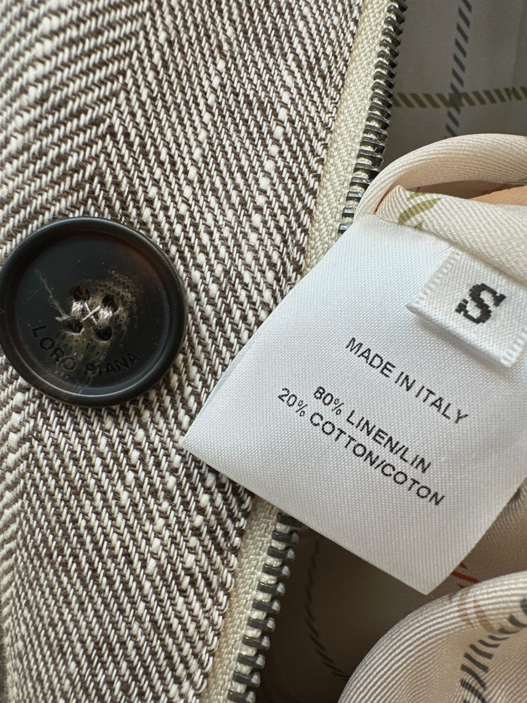 Loro 25fw Linen jacket