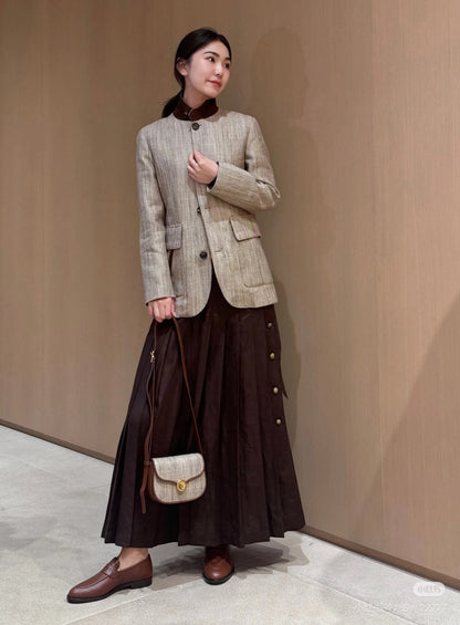 Loro 25fw Linen jacket