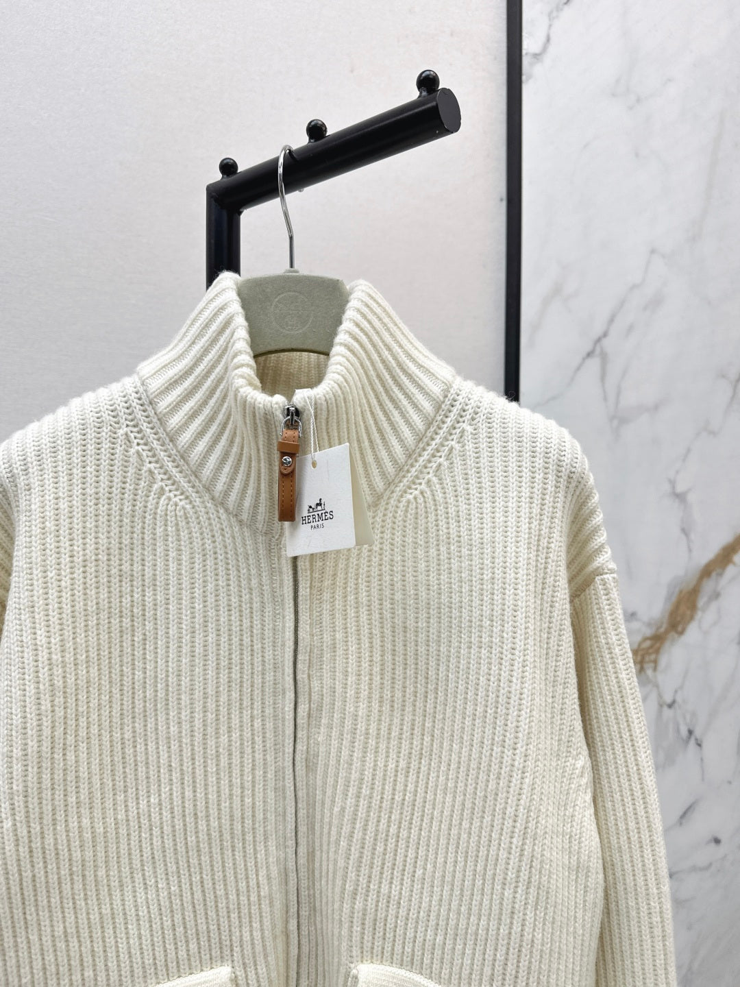 Herm 25fw knitted jacket