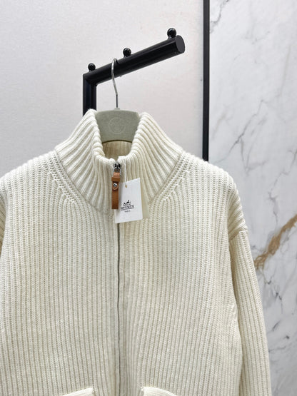 Herm 25fw knitted jacket