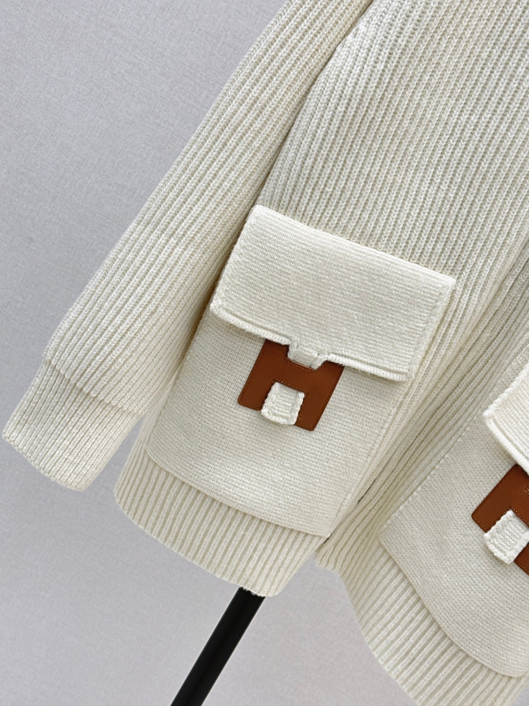 Herm 25fw knitted jacket