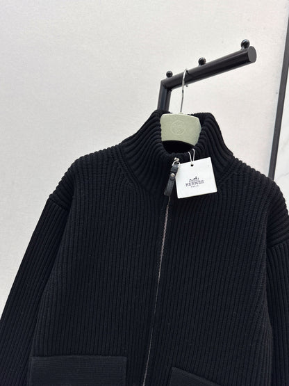 Herm 25fw knitted jacket