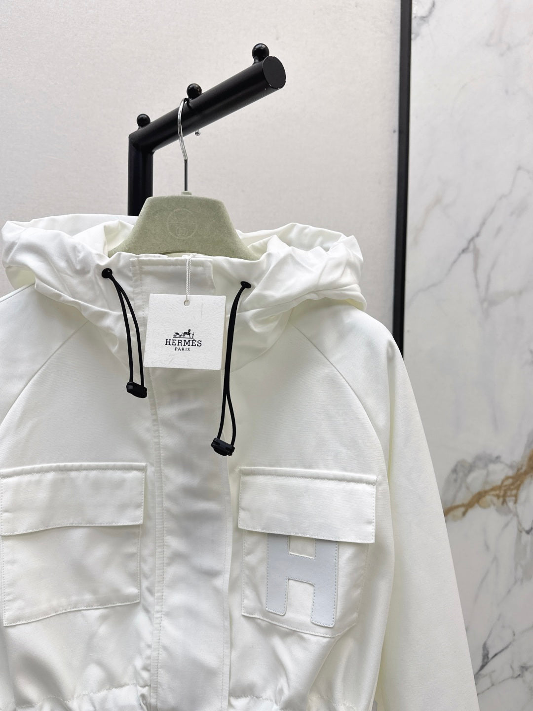 Herm 25fw hooded jacket