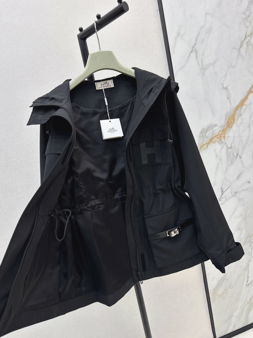 Herm 25fw hooded jacket