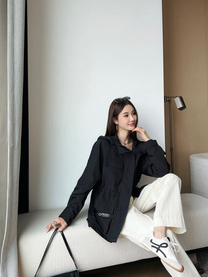 Herm 25fw hooded jacket