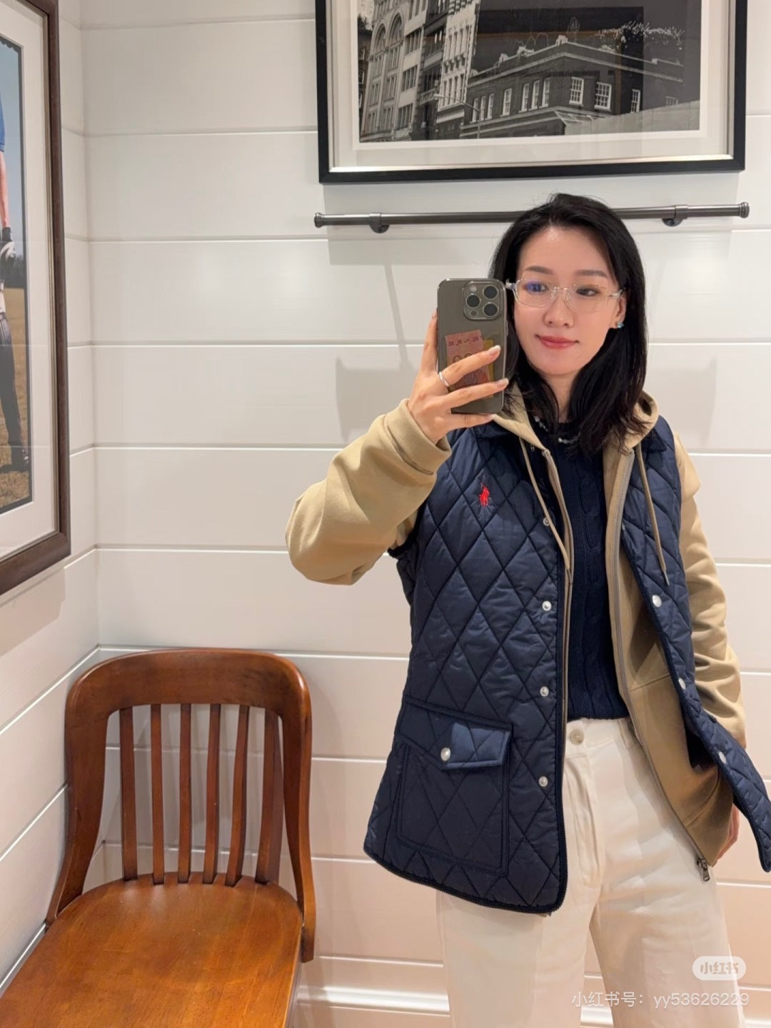 Ralp 25fw padded vest