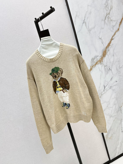Ral 25fw embroidered sweater