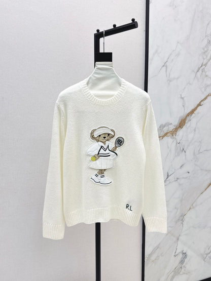 Ral 25fw embroidered sweater